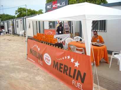 Merlin Stand at Euros